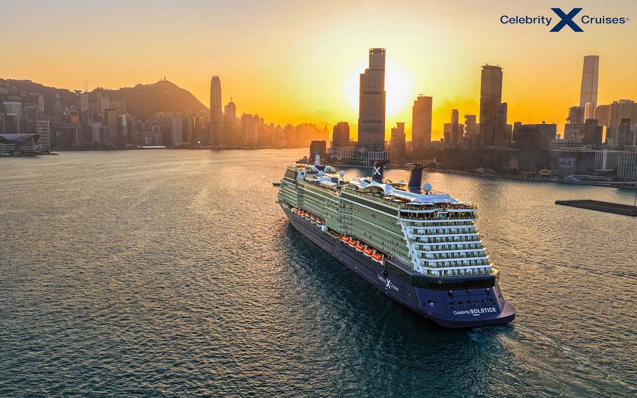 Celebrity Solstice at sea